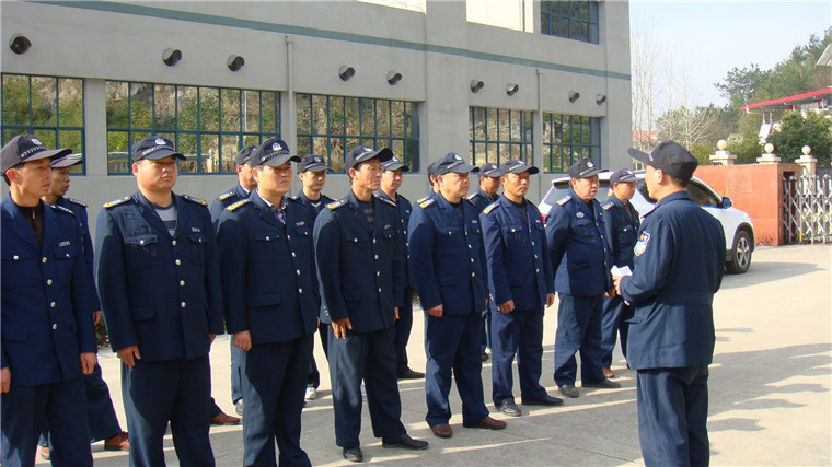 公司保安风采