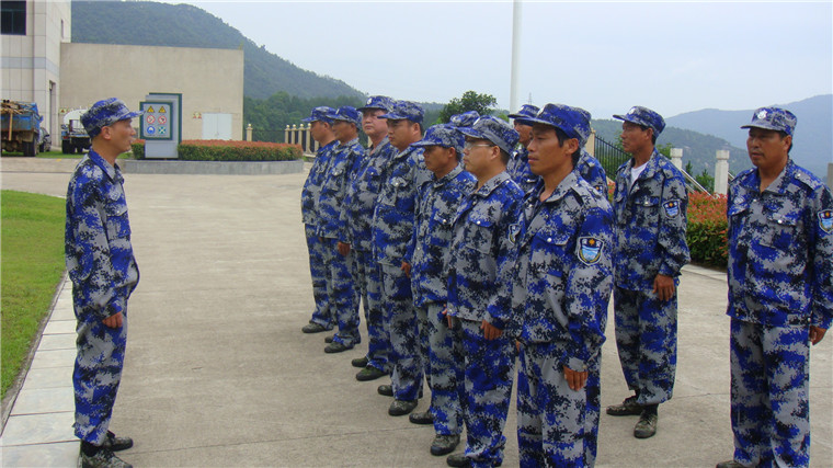 公司保安风采