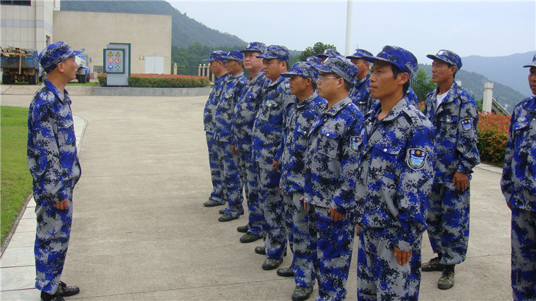 公司保安风采