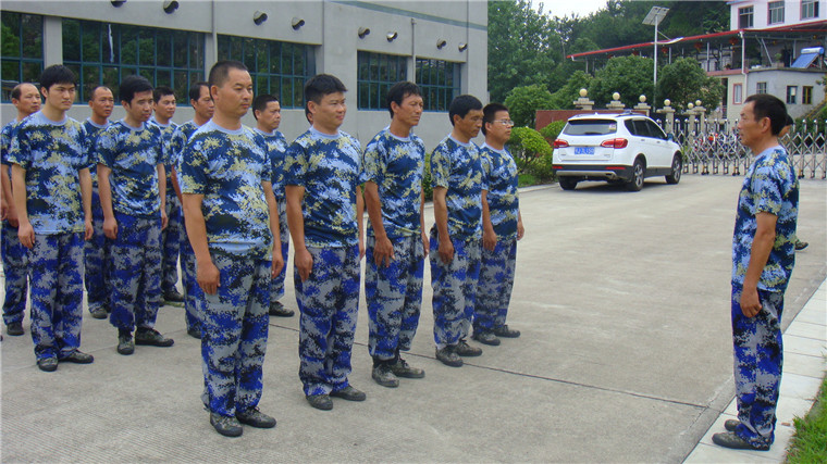 公司保安风采